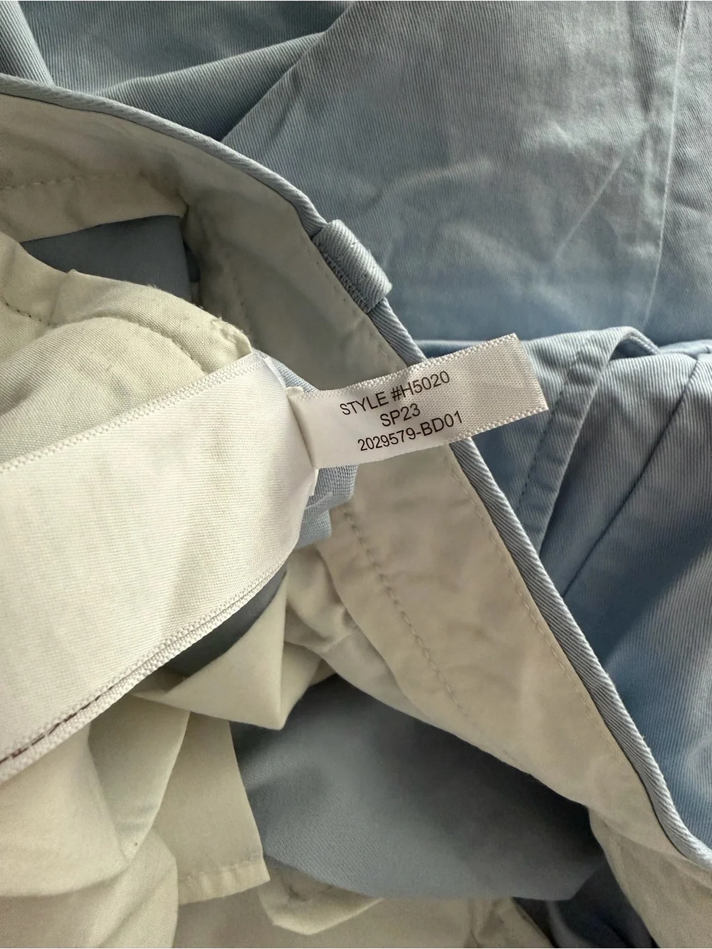 J. Crew Factory Men’s Light Blue 9” Flex Chino Shorts